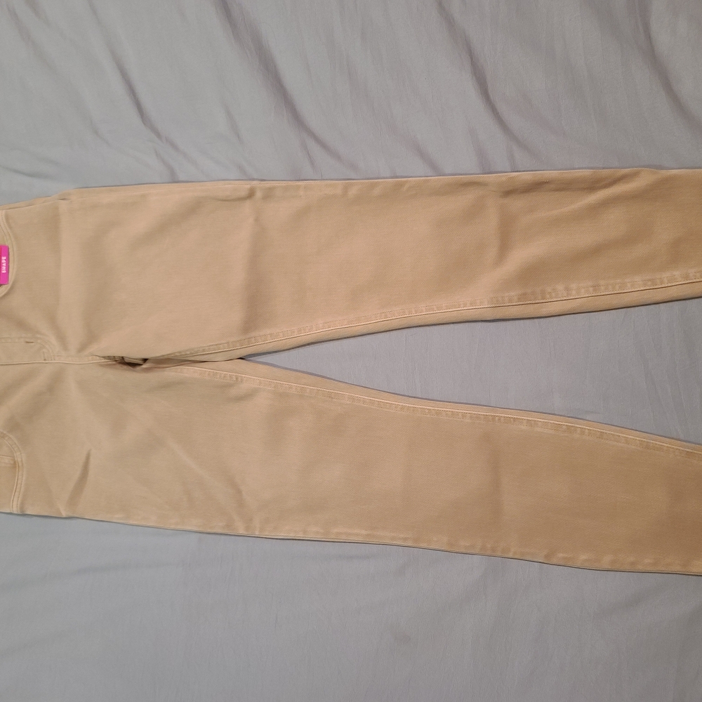 SPANX Women's Tan Jeans Leggings Size Medium